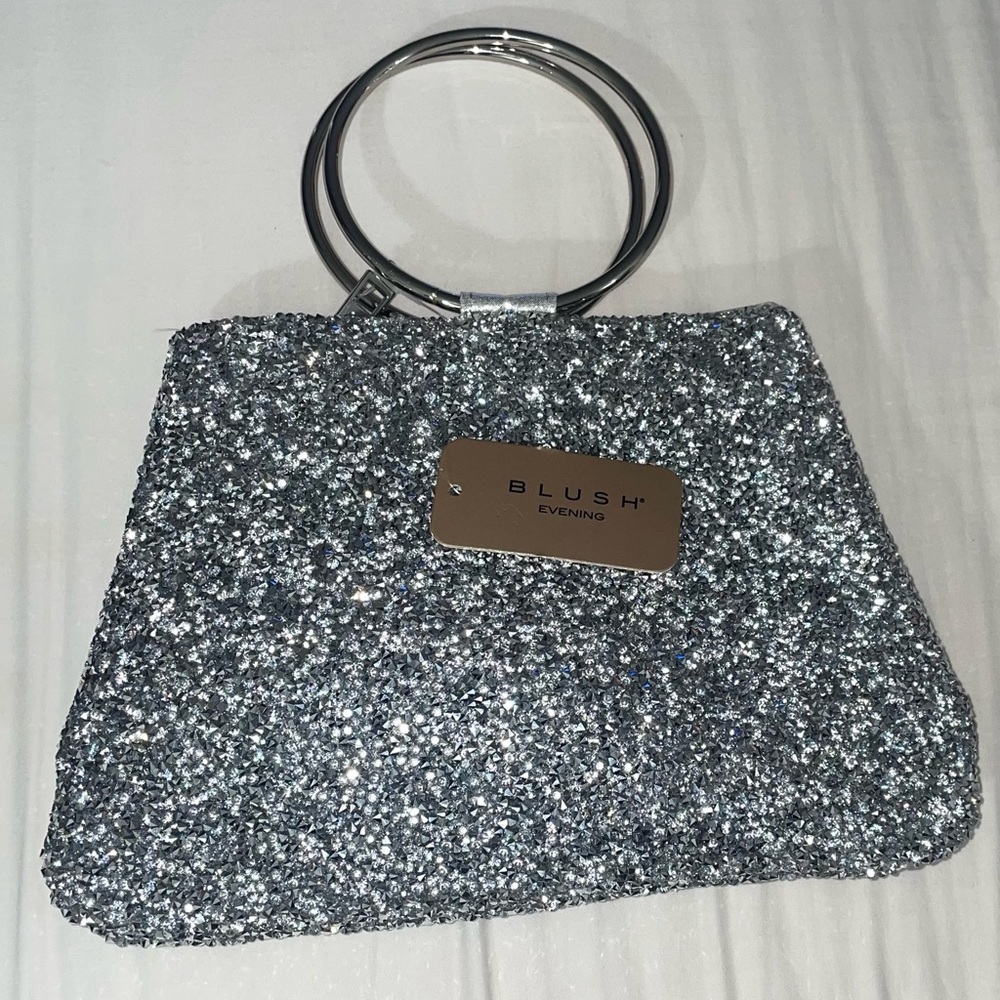Sparkly bling purse never worn still has tag